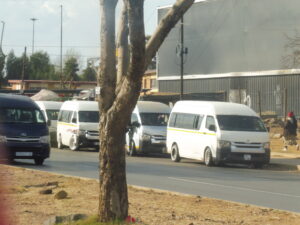 Taxis in Johannesburg
